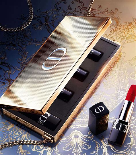 dior lipstick clutch bag gold|christian dior lipstick clutch.